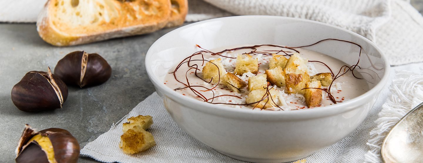 Recept za čorbu od kestena: jednostavna priprema, korak po korak 